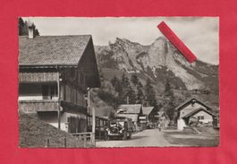 Weissenbach i.S. Dorfstrasse (BE) Hirschen + Postauto
