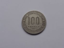 100 Franken 1975 Zentr. Afr. Republik