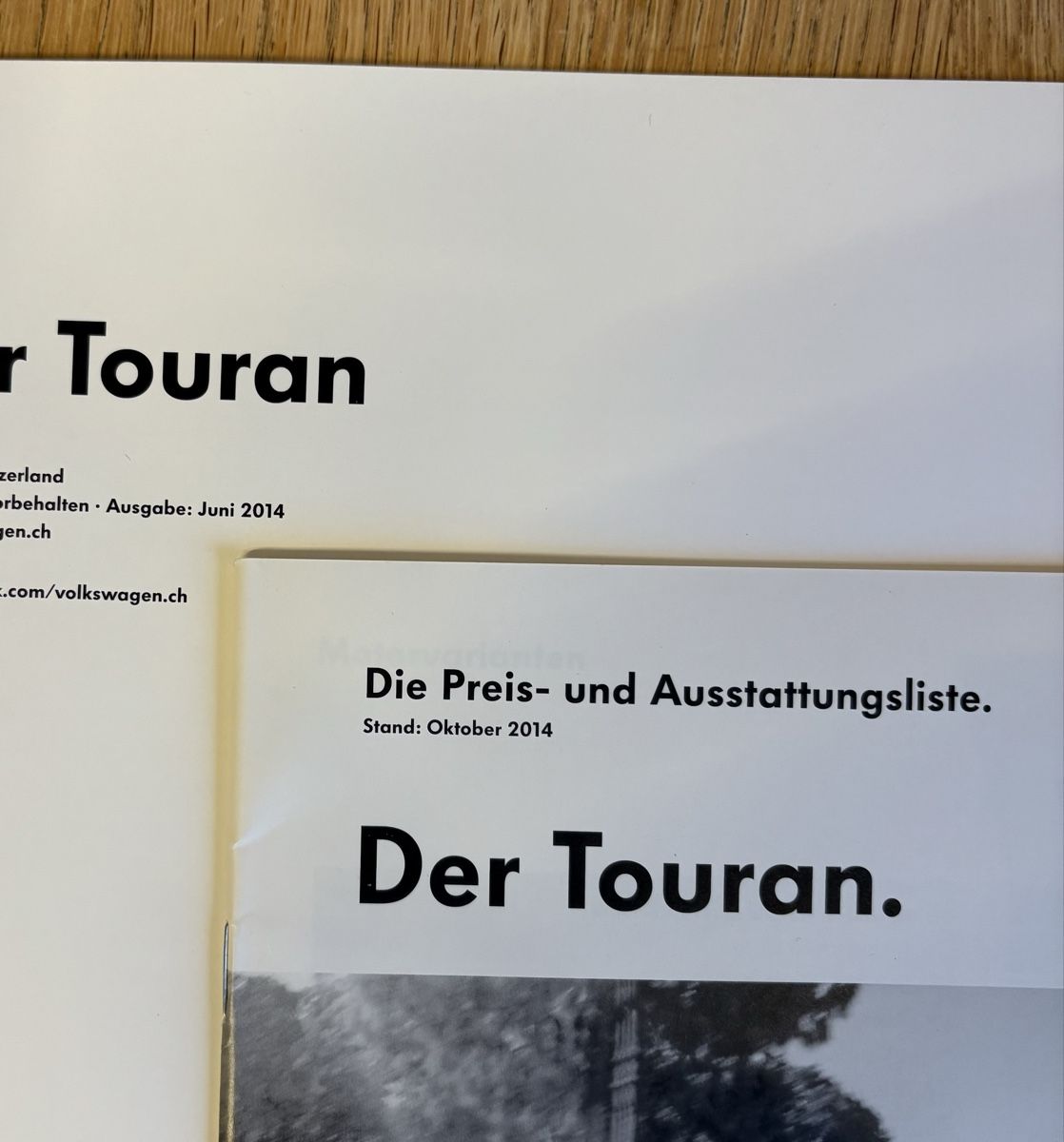 VW Documenti: Original VW Touran Prospekt & Preisliste 2014 – Nuovo (secondo la descrizione) da Freienstein venduto da Golfbueb 1