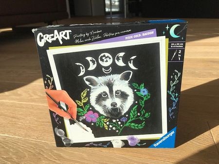 Ravensburger CreArt Pixie Cold: Racoon