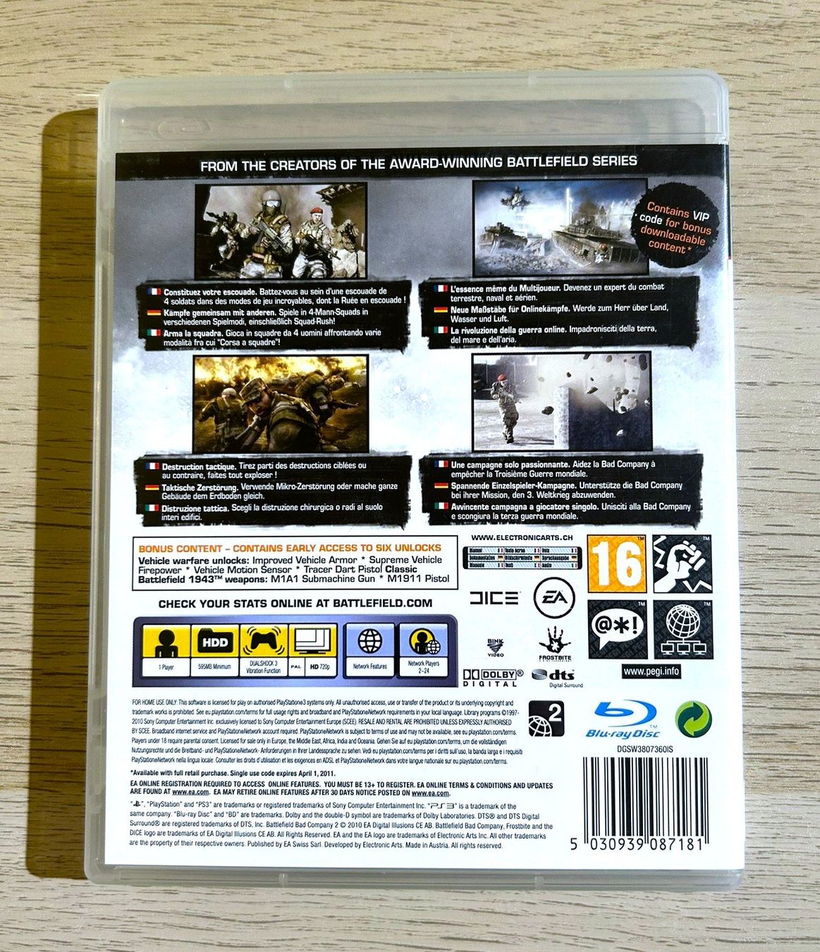 Sony Giochi: Battlefield Bad Company 2 PS3 – Usato da St. Gallen venduto da Alpine.Arcade 1