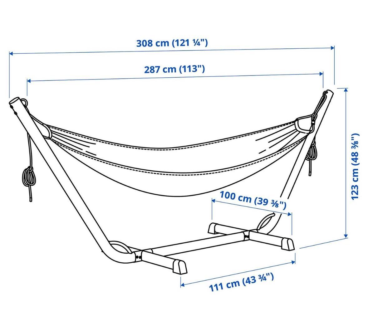 Amache: Hammock with Steel Stand. – Usato da Zürich venduto da nat_t6g9 1