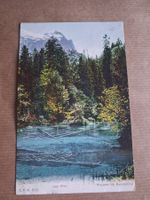 Ansichtskarte Blausee Kandertal, Bern 27.III.1908. Gelaufen