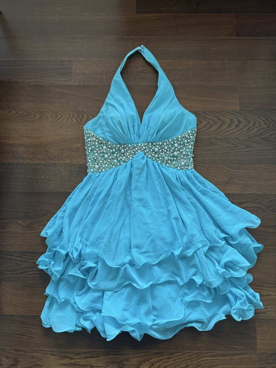Vestiti: Cocktailkleid mit Glitzer und Stein Gr. 40 – Usato da Zürich venduto da Fabrizio1978 1