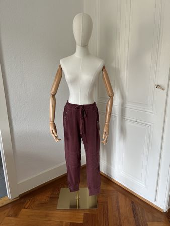 GAP Crafted burgundy Joggers - Size M