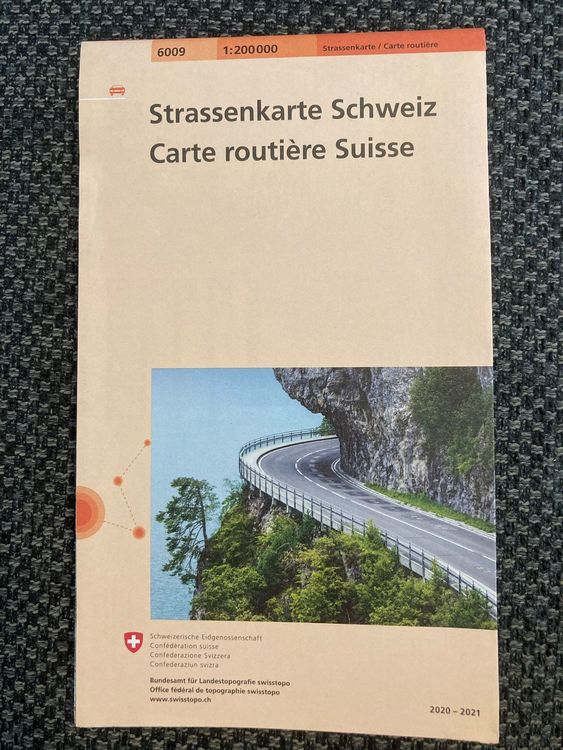 Strassenkarte der Schweiz 1200'000 neuwertig Stand 2021 Kaufen