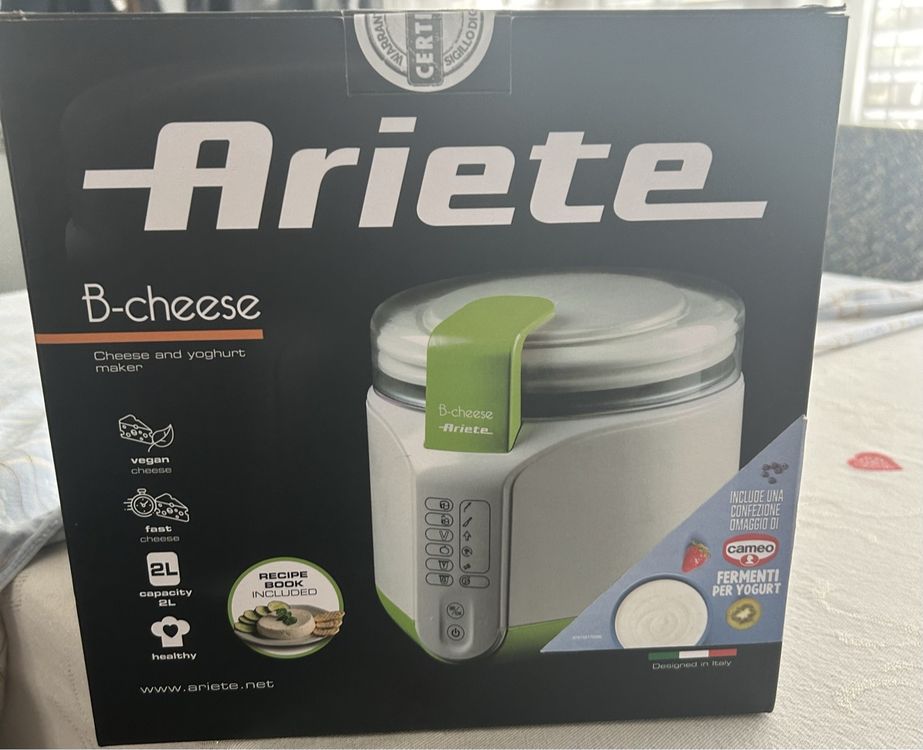 Produktbild von Ariete B-Cheese 615 Joghurtbereiter 500W Weiß/Grün