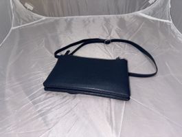 Elegante Damen Umhängetasche, Dunkelblau, neuwertig