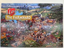 Mike Jupp Puzzle. The Farmyard  1000 Teile