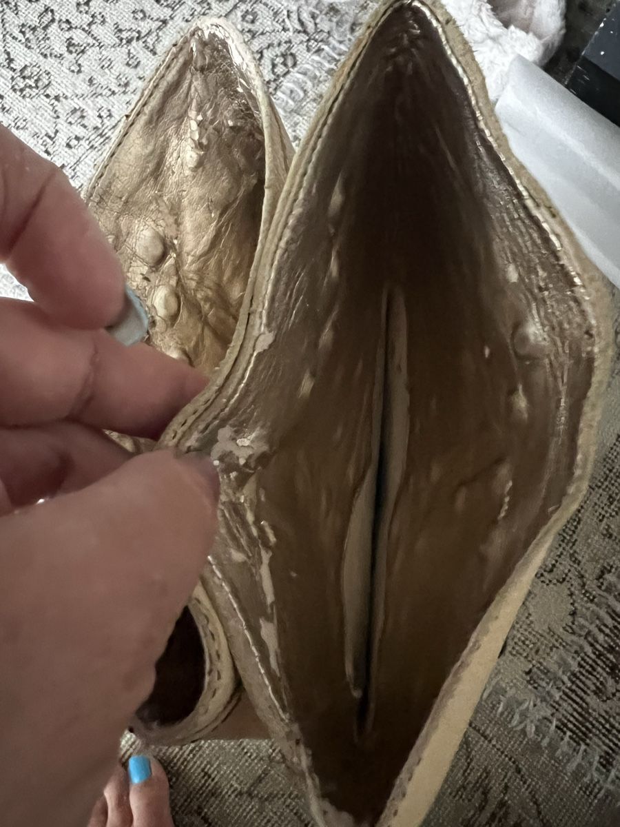 Scarpe da donna: Vera Gomma Stiefel beigefarbene Leder – Nuovo (secondo la descrizione) da Rorschach venduto da lvi_p29s 6