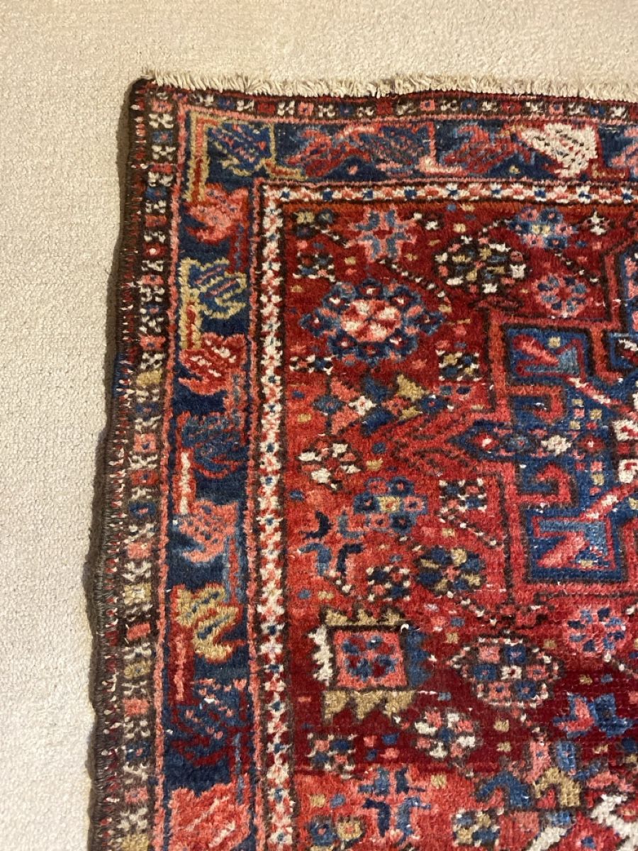 Tappeti: Teppich antik 77x118 Herkunft unbekannt  – Usato da Buchs SG venduto da rosadoro1973 2