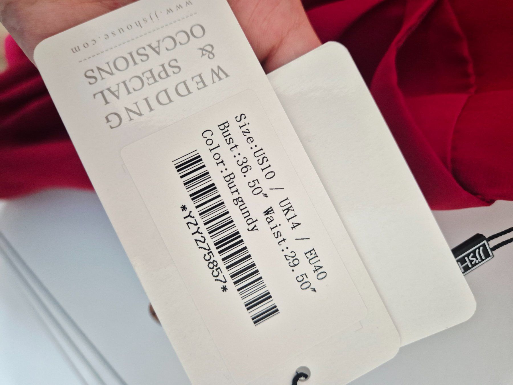 JJ’s House Vestiti: JISSHOUSE Abendkleid lang Rot Grösse 40 – Nuovo (secondo la descrizione) da Luzern venduto da Yel_low 3