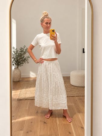 Levi's Rock weiss geblümt Grösse S wie neu