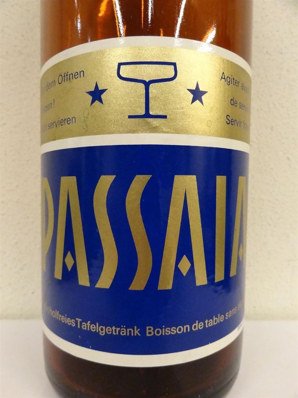 Rivella Bicchieri, Caraffe & Bottiglie: alte Flasche PASSAIA 1965 BÜLACH RIVELLA – Usato da Kerzers venduto da Flaschenposten 2