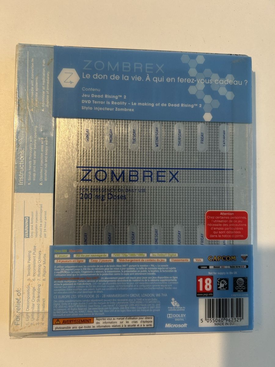 Jeux: Dead Rising 2 Zombrex edition complete – D'occasion à Pully par PongDayOne 1