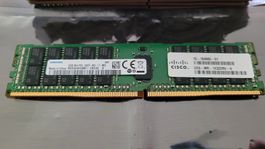 SAMSUNG 32GB DDR4-2400T RDIMM PC4-19200 2400Mhz ECC SERVER