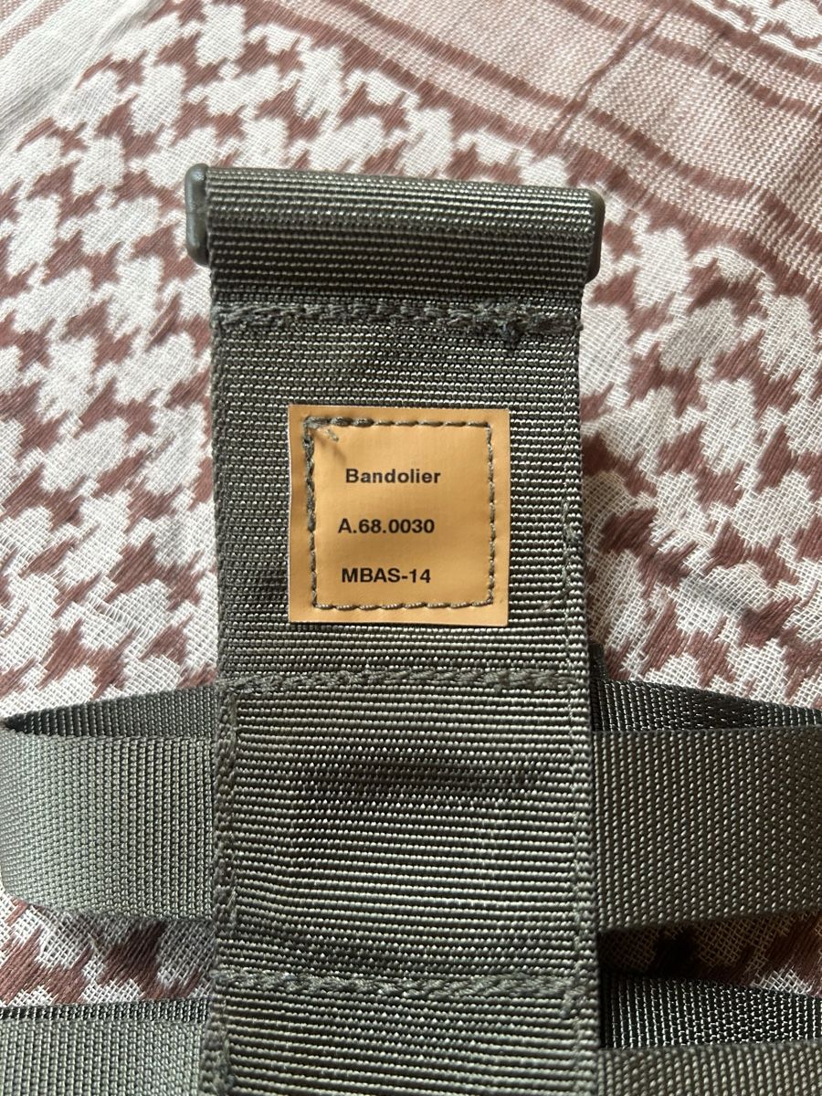 Schweizer Armee Uniformi: Mbas14 Bandolier – Usato da Trimstein venduto da BigFoot85 2