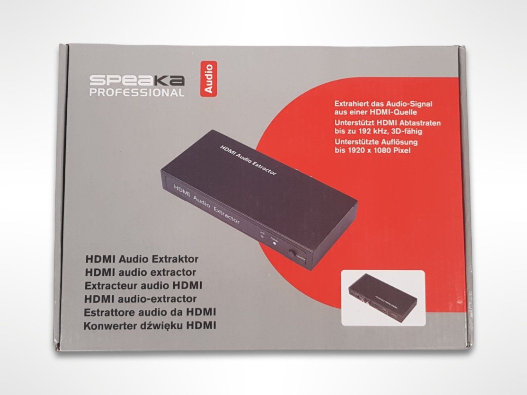 Konverter: SPEAKA PROFESSIONAL HDMI Audio Extraktor – Gebraucht aus Suhr von Restwert_Suhr 3