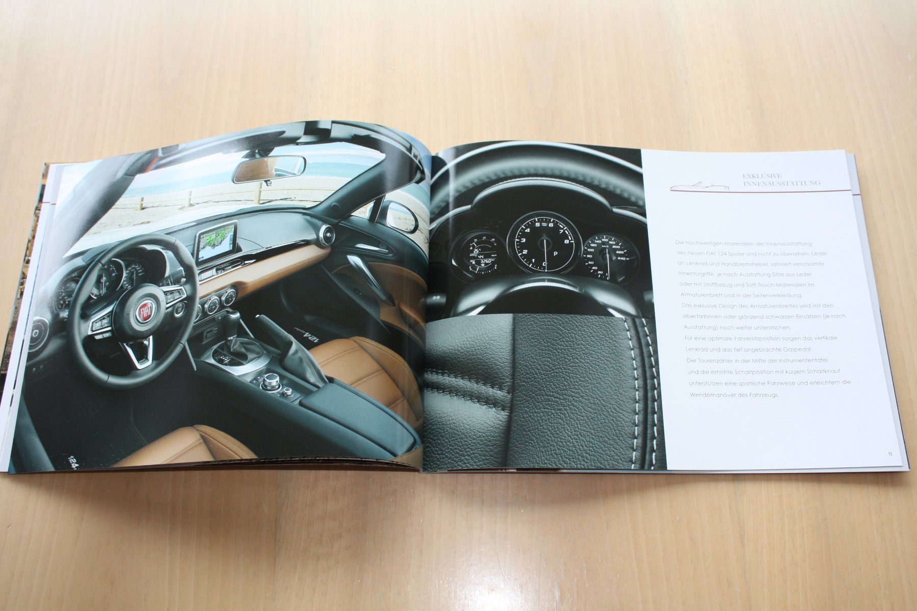 Fiat Documenti: Fiat 124 Spider Prestige Prospekt 11/2016 – Usato da Wikon venduto da erwin400 5