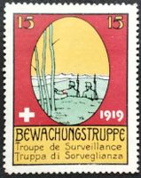 Soldatenmarke 1919, Bewachungs Truppe 15 Rp, Wi Bew 4