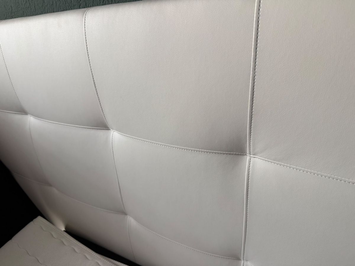 Letti: Boxspringbett weiss mit Kopfteil gebraucht – Usato da Merenschwand venduto da den_7yzz 3