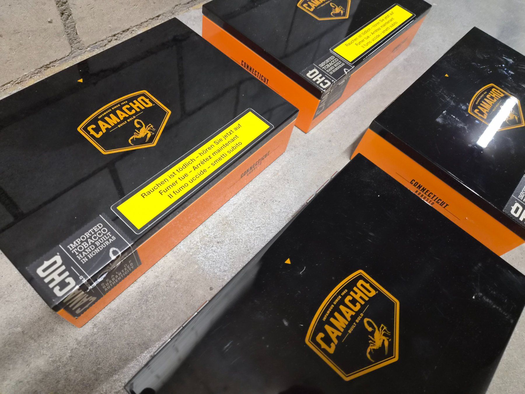 Transportkisten: Zigarrenkisten 6 x CAMACHO – Gebraucht aus Wetzikon ZH von Tothart 7
