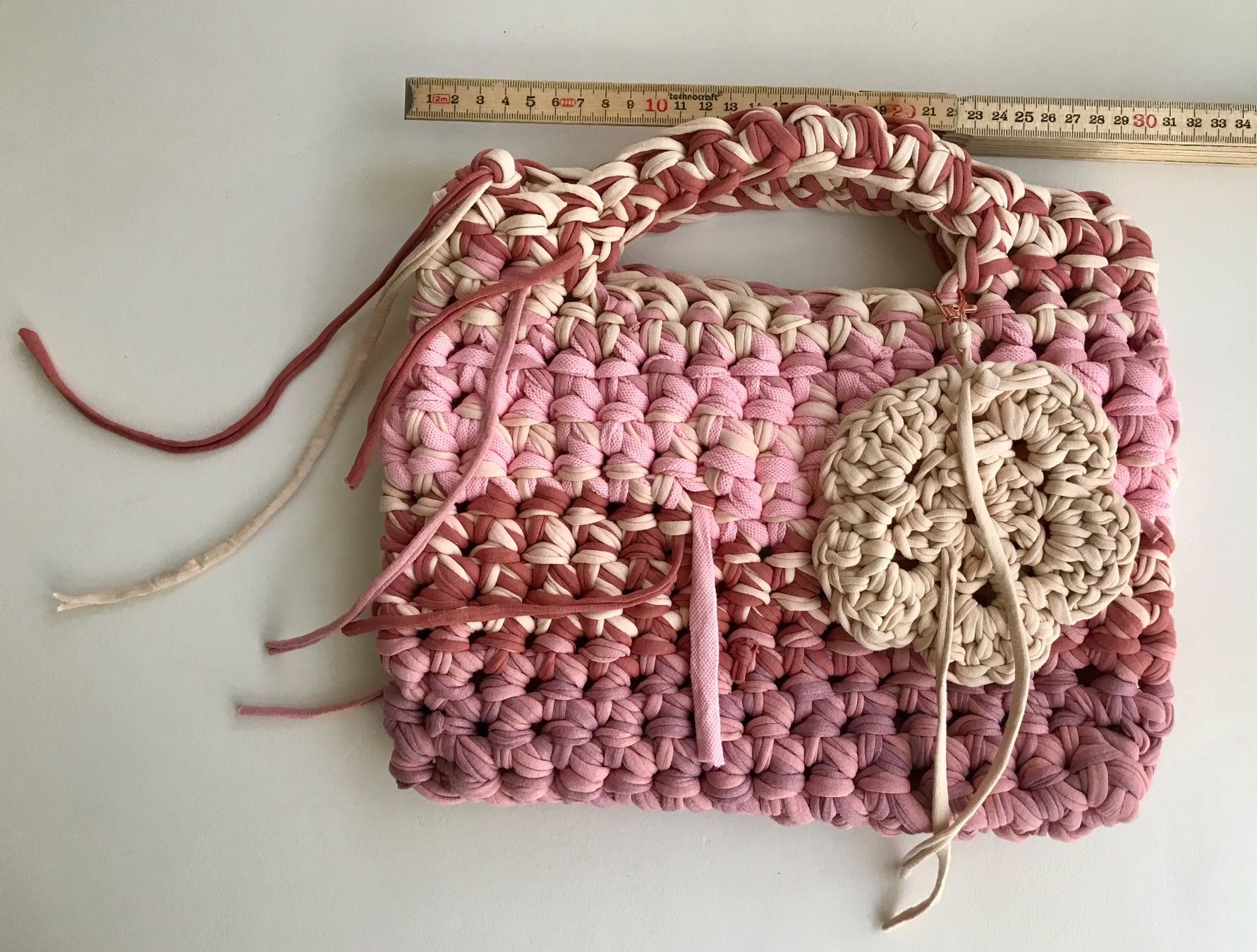 Borse & Zaini: Crochet Bag handmade – Nuovo (secondo la descrizione) da Basel venduto da nostanz 3