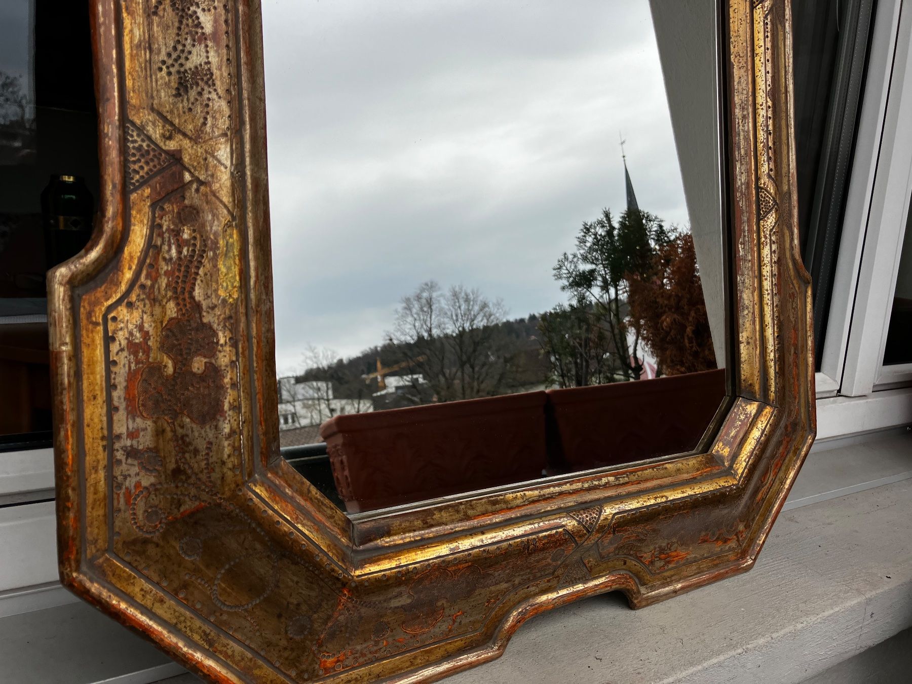 Specchi: Antik Spiegel  72x58 cm – Usato da Zürich venduto da Artnuvo 2