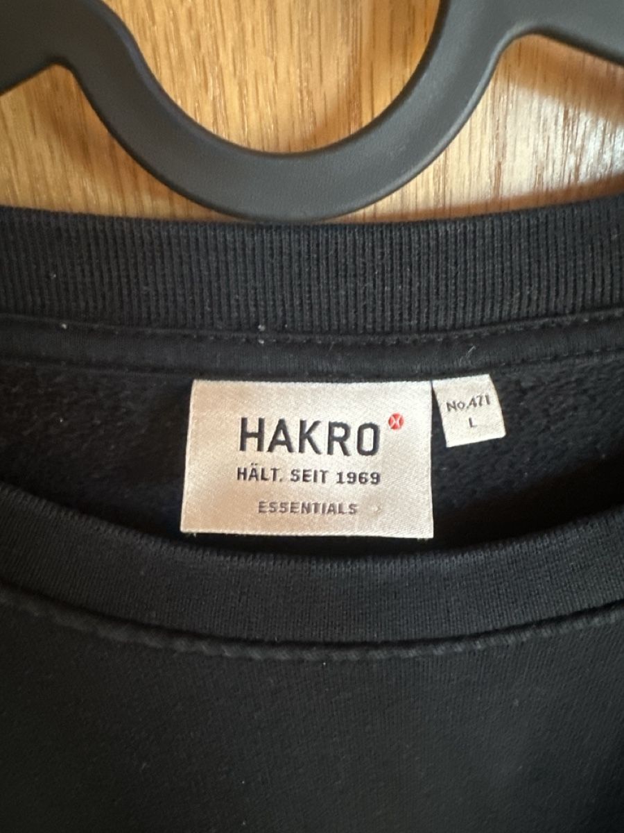 Maglioni & Felpe: Hakro Sweatshirt Gr. L, Schwarz – Usato da Ringgenberg BE venduto da nordwind. 1