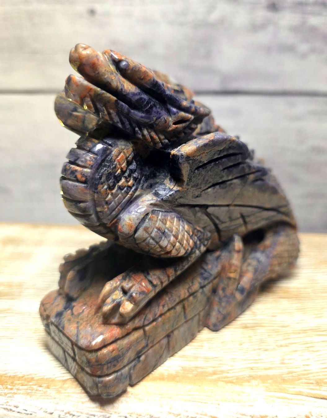Minerali & Pietre curative: Fluorit - Root (Wurzelfluorit) Drache 902g – Nuovo e nell'imballaggio originale da Matzingen venduto da Shay_Crystalz 1