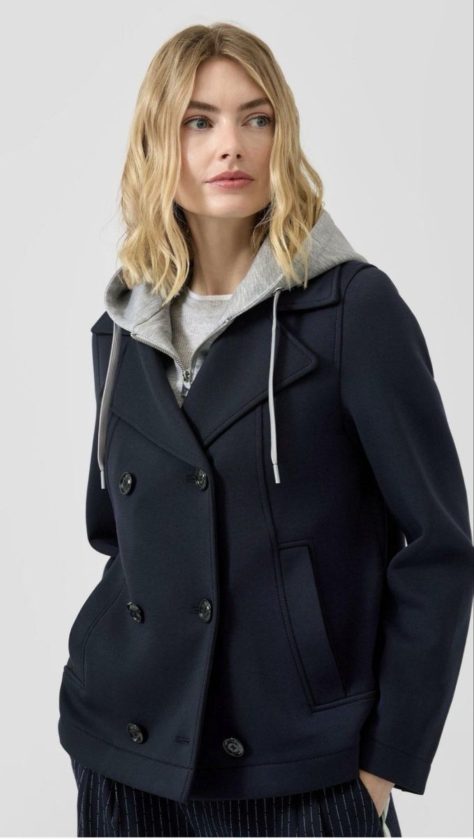 Giacche: Übergangsjacke Cabanjacke Gr. 44 navy – Nuovo (secondo la descrizione) da Stans venduto da Cindy-1313