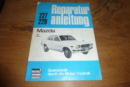Reparaturanleitung, Mazda, Querschnitt Motor-Technik,Bucheli