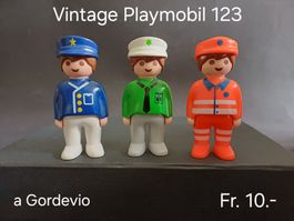 Playmobil 123 vintage, 3 personaggi