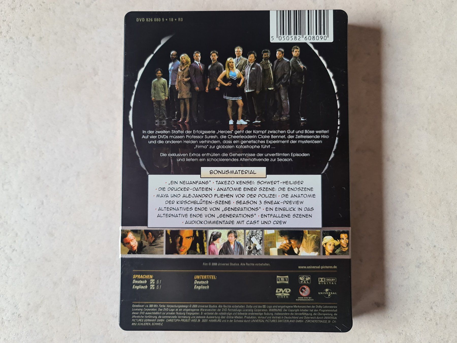 Alle DVDs: Heroes - komplette Staffel 2 – Gebraucht aus Schneisingen von backstore24 2