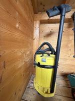 Kärcher Industriesauger gelb - Ideal für Werkstatt & Garage