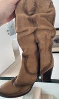 Trendy Cowboy Boots 37 Brown Leather
