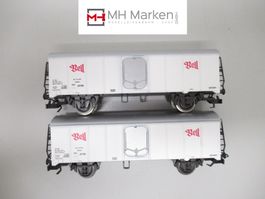 Rivarossi 2er Set Kühlwagen "Bell" SBB CFF FFS ohne OVP