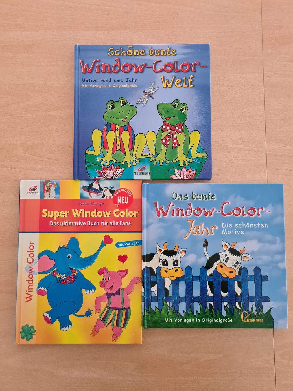 Libri: Window Color: 3 Bücher – Usato da Oberwil-Lieli venduto da Ajade