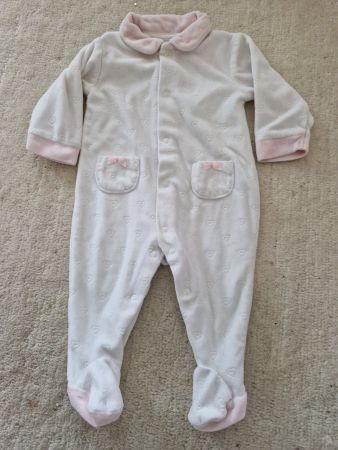 Strampelanzug, Gr. 68, Schlafanzug  Onesie, Pyjama, Plüsch