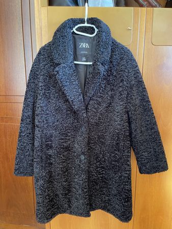 Zara teddy coat size M