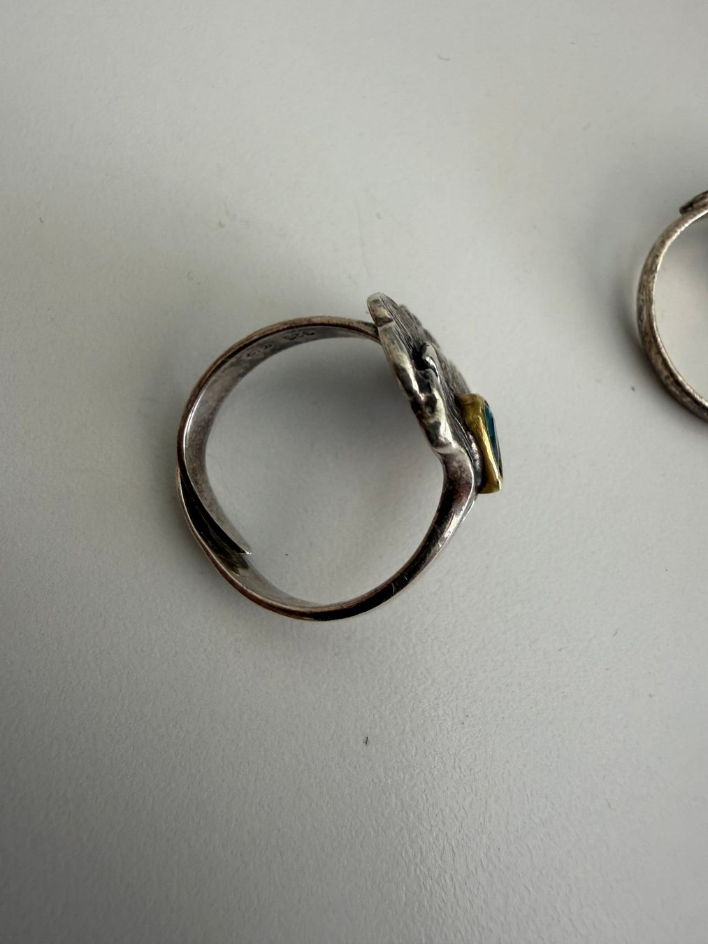 Bagues: Silber Ring 925 Ring Gingko – D'occasion à Kirchdorf AG par coco123 2