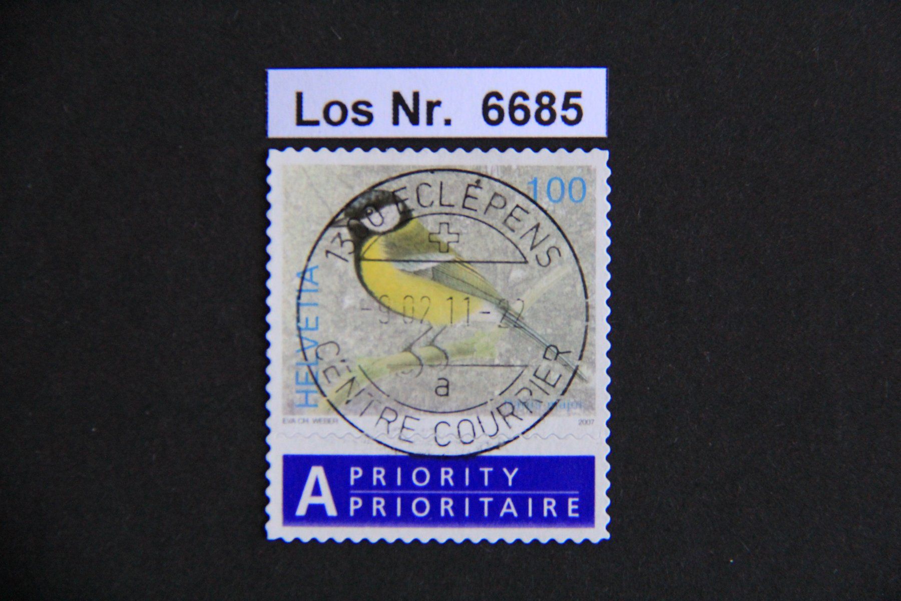 Tutti i francobolli: CH 2007 sauberer Vollstempel                        Los 6685 – Usato da Volken venduto da jukon65