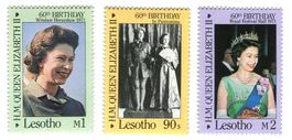 Briefmarken "Königin Elisabeth II". Lesotho