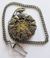 Steampunk Skeleton Taschenuhr Handaufzug