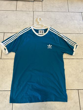 Adidas T-Shirt hellblau Grösse L