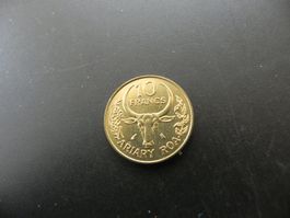 Madagascar 10 Francs 1970 - FAO