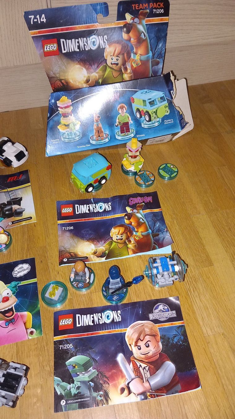 Lego Baukästen: LOT DE 10 SETS LEGO DIMENSIONS – Gebraucht aus Bernex von  2