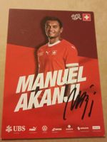 Manuel Akanji - handsignierte SFV Autogrammkarte