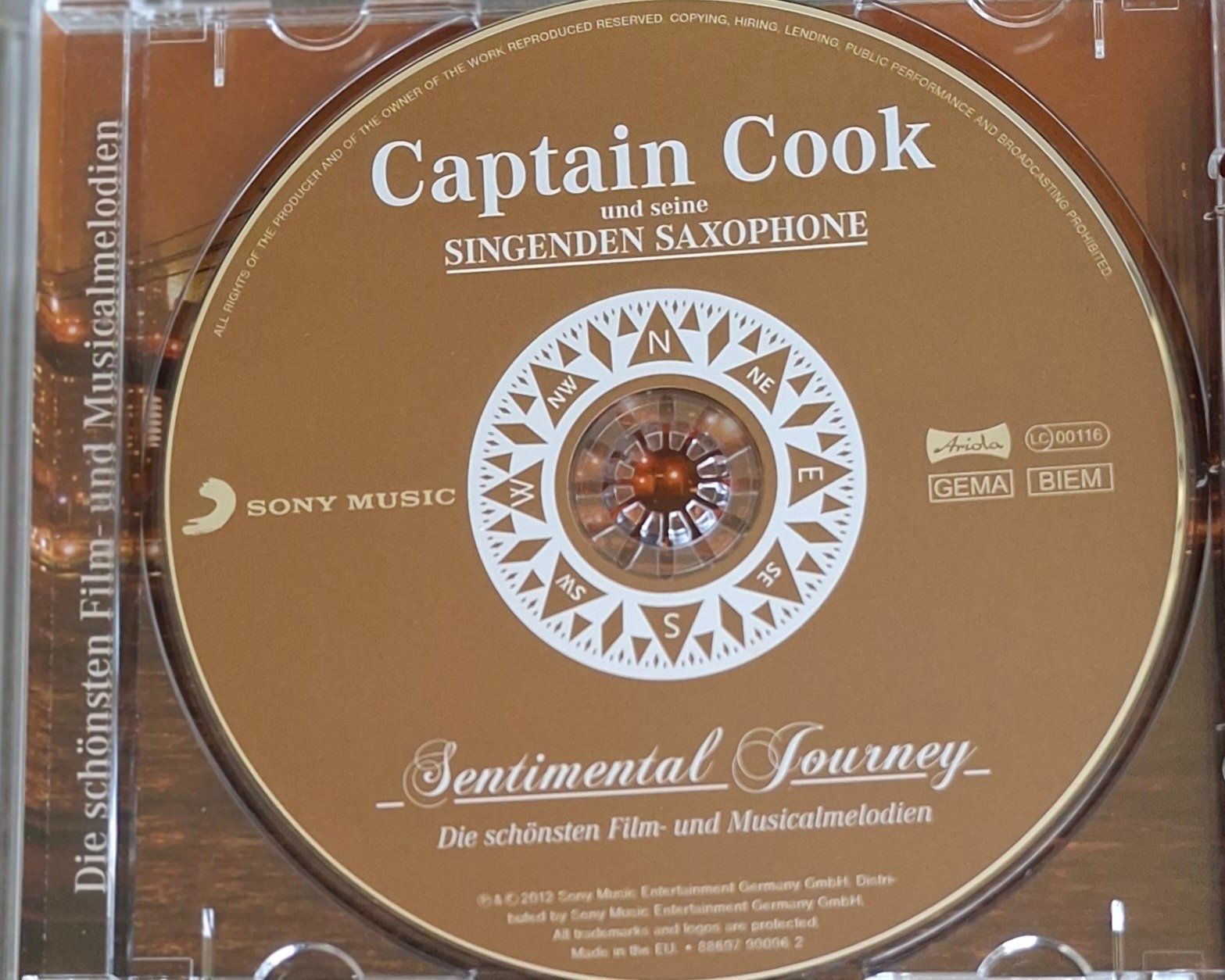 CD: Captain Cook - Sentimental Journey – Usato da Reinach BL venduto da Chela04 3