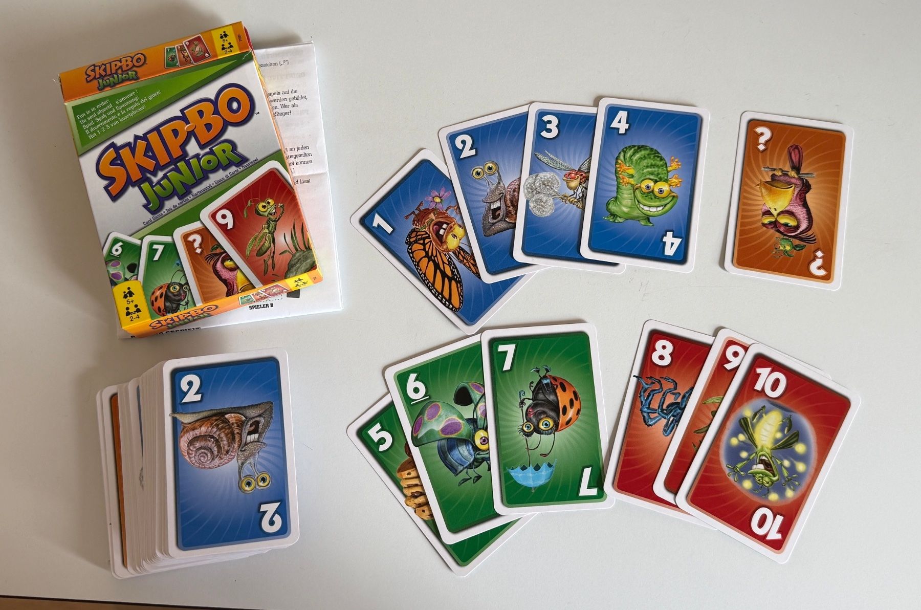 Mattel Giochi: Skip Bo JUNIOR Karten - unbenützt – Nuovo (secondo la descrizione) da Samedan venduto da Gischpel25 2
